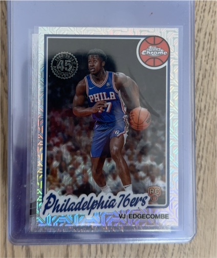 2025-26 Topps Chrome #TC-CE VJ Edgecombe — front