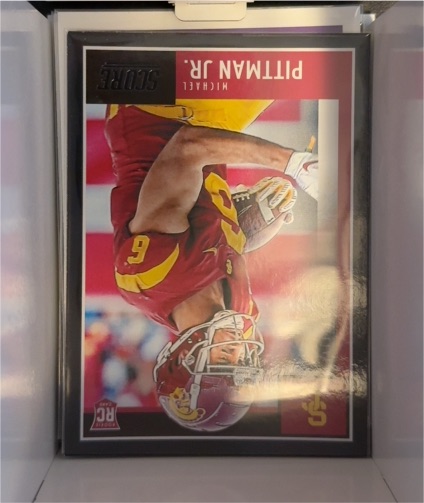 2020 Panini Score #437 Michael Pittman Jr. — front