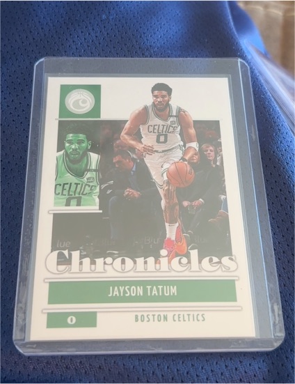 2021-22 Panini Chronicles #5 Jayson Tatum — front