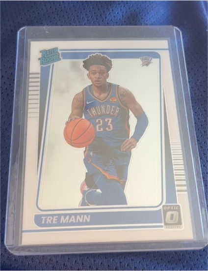 2021-22 Donruss Optic #168 Tre Mann — front