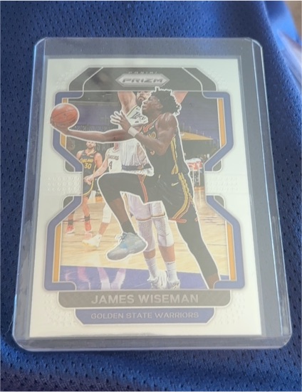 2021-22 Panini Prizm #61 James Wiseman — front