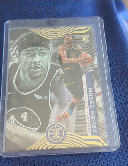 2021-22 Panini Illusions #164 Moses Moody RC Golden State Warriors — front