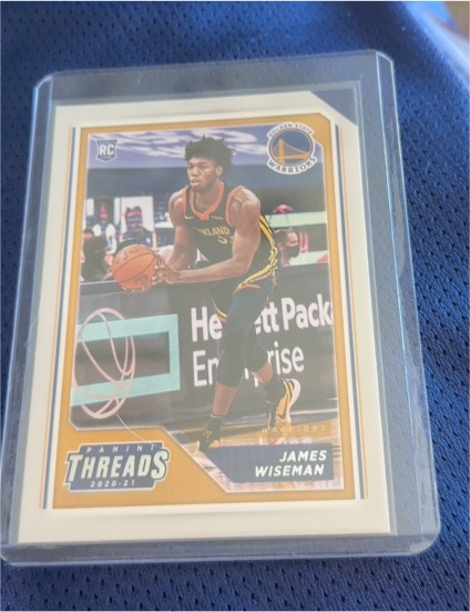 2020-21 Panini Chronicles Threads #93 James Wiseman — front