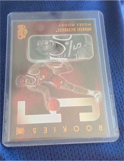 2021 Panini Chronicles Draft Picks #191 Moses Moody — front