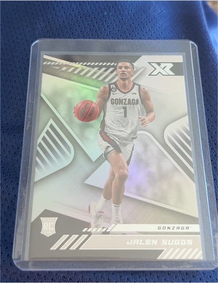 2021 Panini Chronicles Draft Picks #163 Jalen Suggs XR RC Gonzaga Bulldogs — front