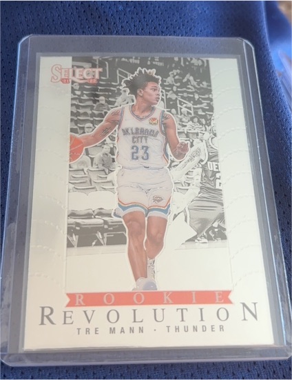 2021-22 Panini Select #1 Tre Mann Rookie Revolution — front
