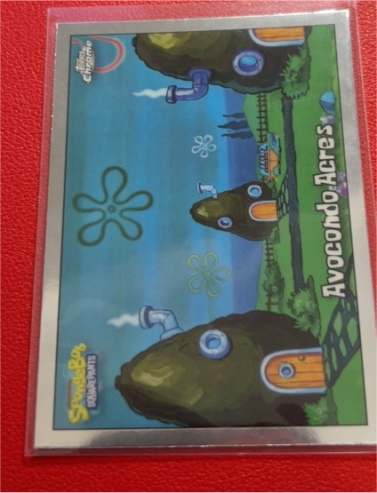 2025 Topps Chrome SpongeBob #176 Avocondo Acres — front