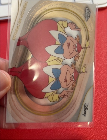 2025 Topps Chrome Disney #179 Tweedle Dee and Tweedle Dum — front