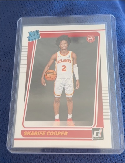 2021-22 Panini Donruss #208 Sharife Cooper — front