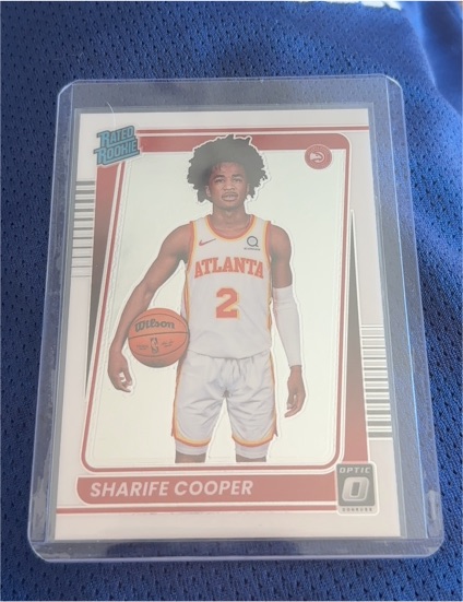 2021-22 Panini Donruss Optic #158 Sharife Cooper — front