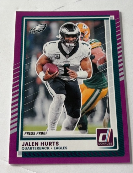 2025 Donruss #16 Jalen Hurts — front