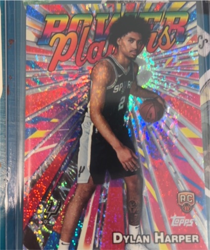 2025-26 Topps Basketball #PP-17 Dylan Harper Power Players Rookie Card — front