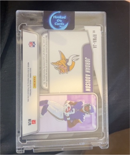 2025 Panini Donruss Dominators #RPHA-JA Jordan Addison — front