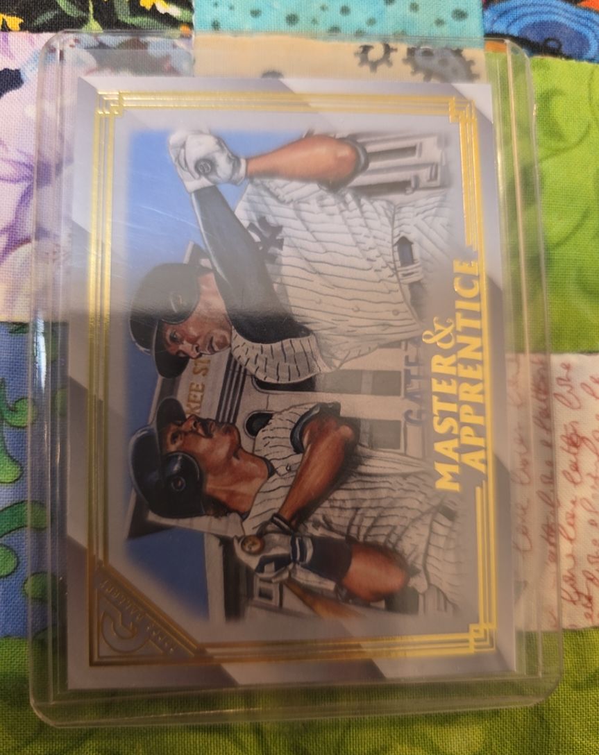 2020 Topps Gallery #MA-1 Don Mattingly / Aaron Judge Master & Apprentice — front