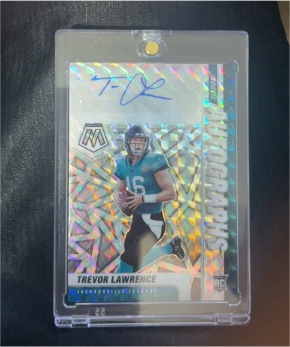 2021 Panini Mosaic #RA-1 Trevor Lawrence — front