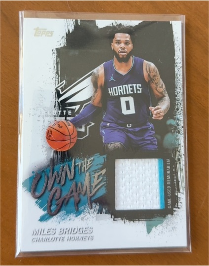 2025-26 Topps Own the Game #OTGA-MB Miles Bridges — front