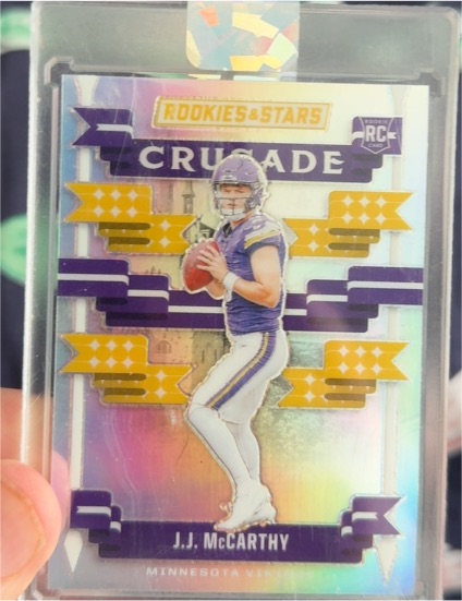 2024 Panini Rookies & Stars Crusade #C-JMY J.J. McCarthy — front