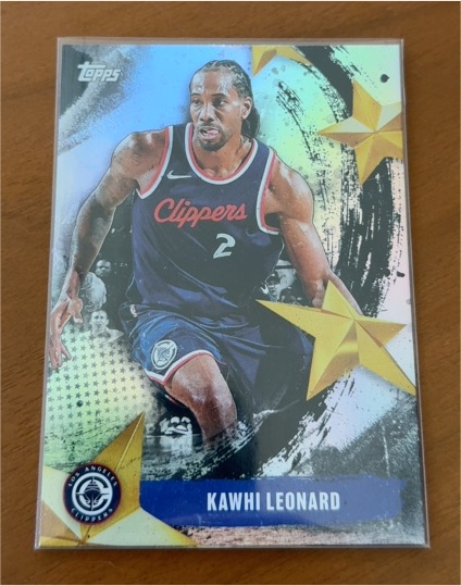 2025-26 Topps Stars of NBA #SA-18 Kawhi Leonard — front