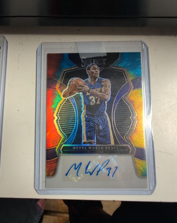 2022-23 Panini Select #S-MWP Metta World Peace — front