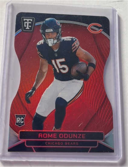 2024 Panini Totally Certified #165 Rome Odunze — front