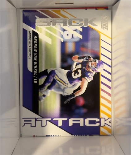2025 Panini Score #7 Andrew Van Ginkel Sack Attack — front