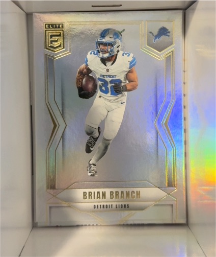2025 Panini Donruss Elite #15 Brian Branch — front