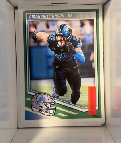 2025 Score #41 Aidan Hutchinson — front