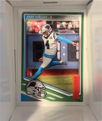 2025 Panini Score #58 Eddy Pineiro — front