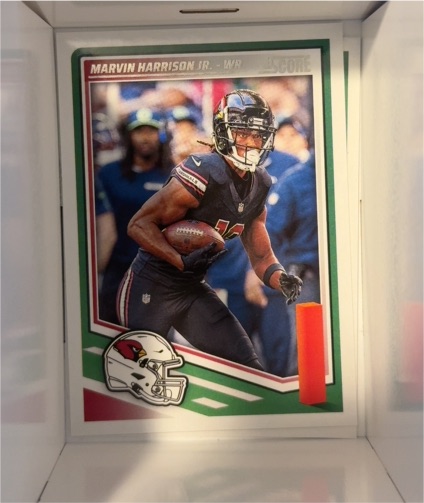 2025 Panini Score #186 Marvin Harrison Jr. — front