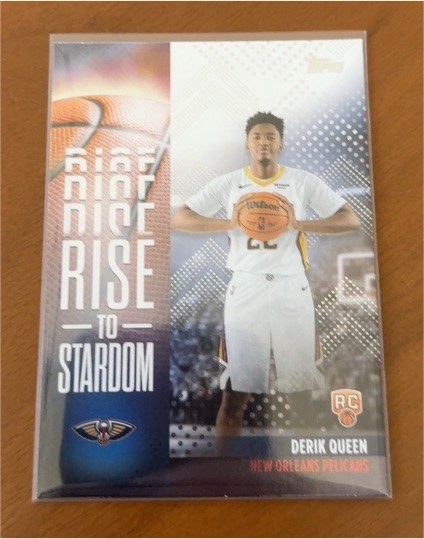 2025-26 Topps #RTS-13 Derik Queen Rise to Stardom — front