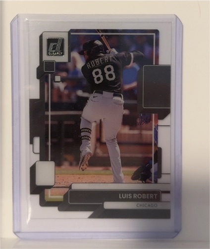 2022 Panini Chronicles Clearly Donruss #30 Luis Robert — front