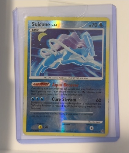 2007 Pokémon Secret Wonders #19 Suicune — front