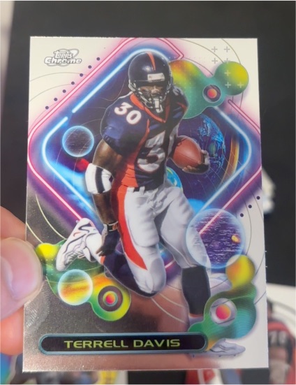 2023 Topps Composite Cosmic Chrome #266 Terrell Davis — front