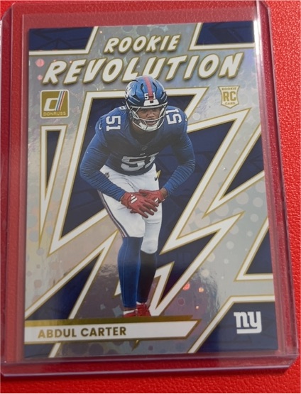 2025 Donruss Rookie Revolution #RC Abdul Carter — front