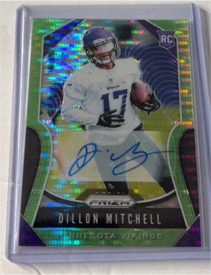 2019 Panini Prizm #358 Dillon Mitchell — front