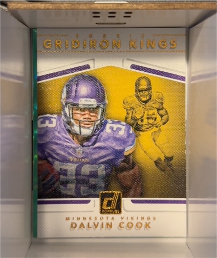 2017 Panini Donruss Rookie Gridiron Kings #15 Dalvin Cook — front