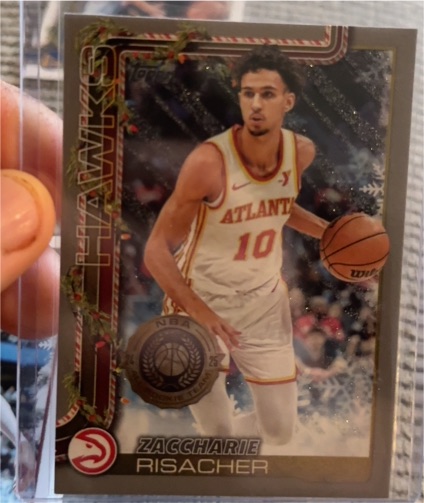 2025 Topps #62 Zaccharie Risacher — front