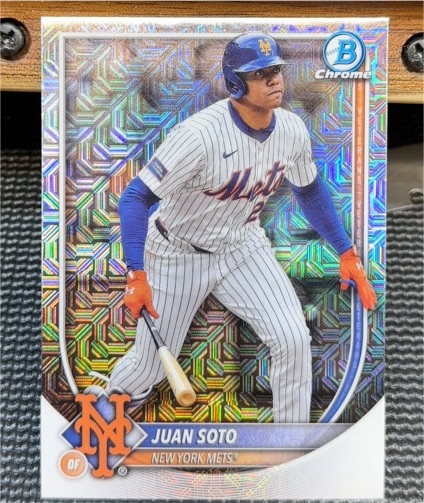 2025 Bowman Chrome #22 Juan Soto — front
