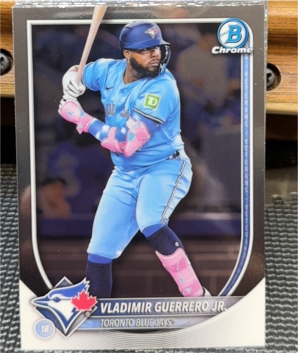 2025 Bowman Chrome #74 Vladimir Guerrero Jr. — front