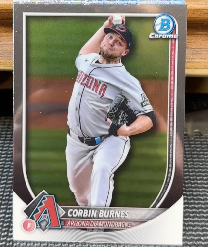 2025 Bowman Chrome #94 Corbin Burnes — front