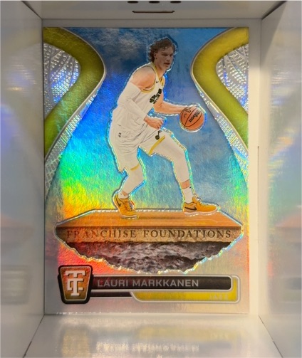 2024-25 Panini Totally Certified #19 Lauri Markkanen Franchise Foundations — front