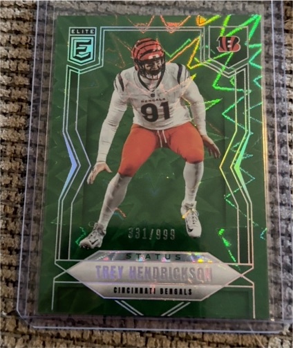 2025 Panini Donruss Elite #20 Trey Hendrickson — front