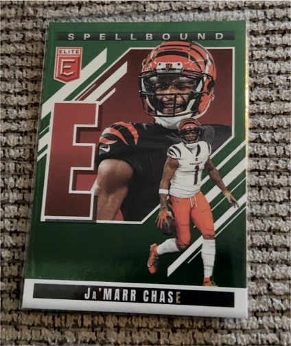 2025 Panini Donruss Elite #19 Ja'Marr Chase Spellbound — front