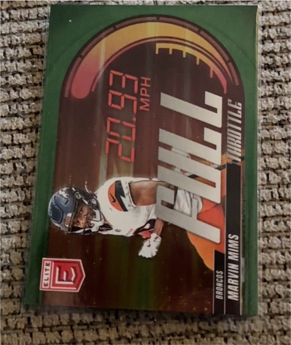 2025 Donruss Elite Full Throttle Marvin Mims — front