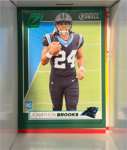 2024 Panini Zenith 2 Minute Drill #158 Jonathon Brooks — front
