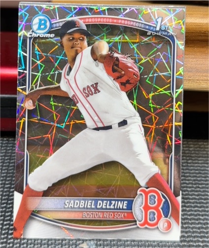 2025 Bowman Chrome #BCP-235 Sadbiel Delzine — front