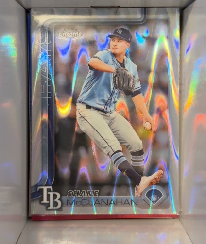 2025 Topps Chrome #298 Shane McClanahan — front