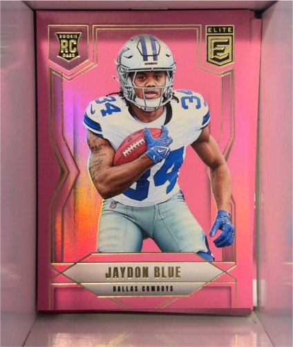 2025 Panini Elite #unknown Jaydon Blue Pink Parallel — front