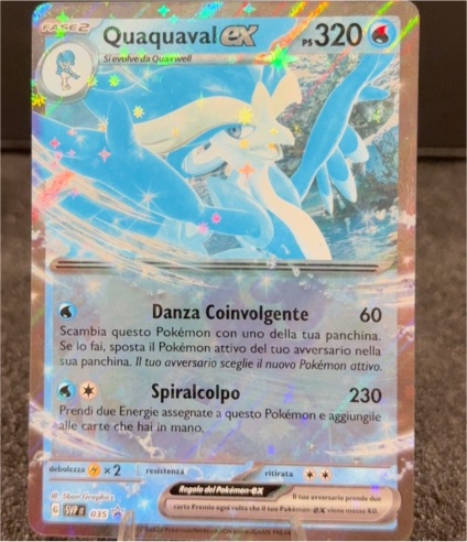 2023 Pokémon TCG #035 Quaquaval ex — front