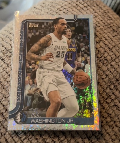 2025-26 Topps #173 P.J. Washington Jr. — front
